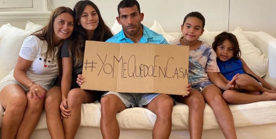 Coronavirus: Tevez critica a los futbolistas y confiesa que tuvo que cancelar la fiesta de 15 años de su hija