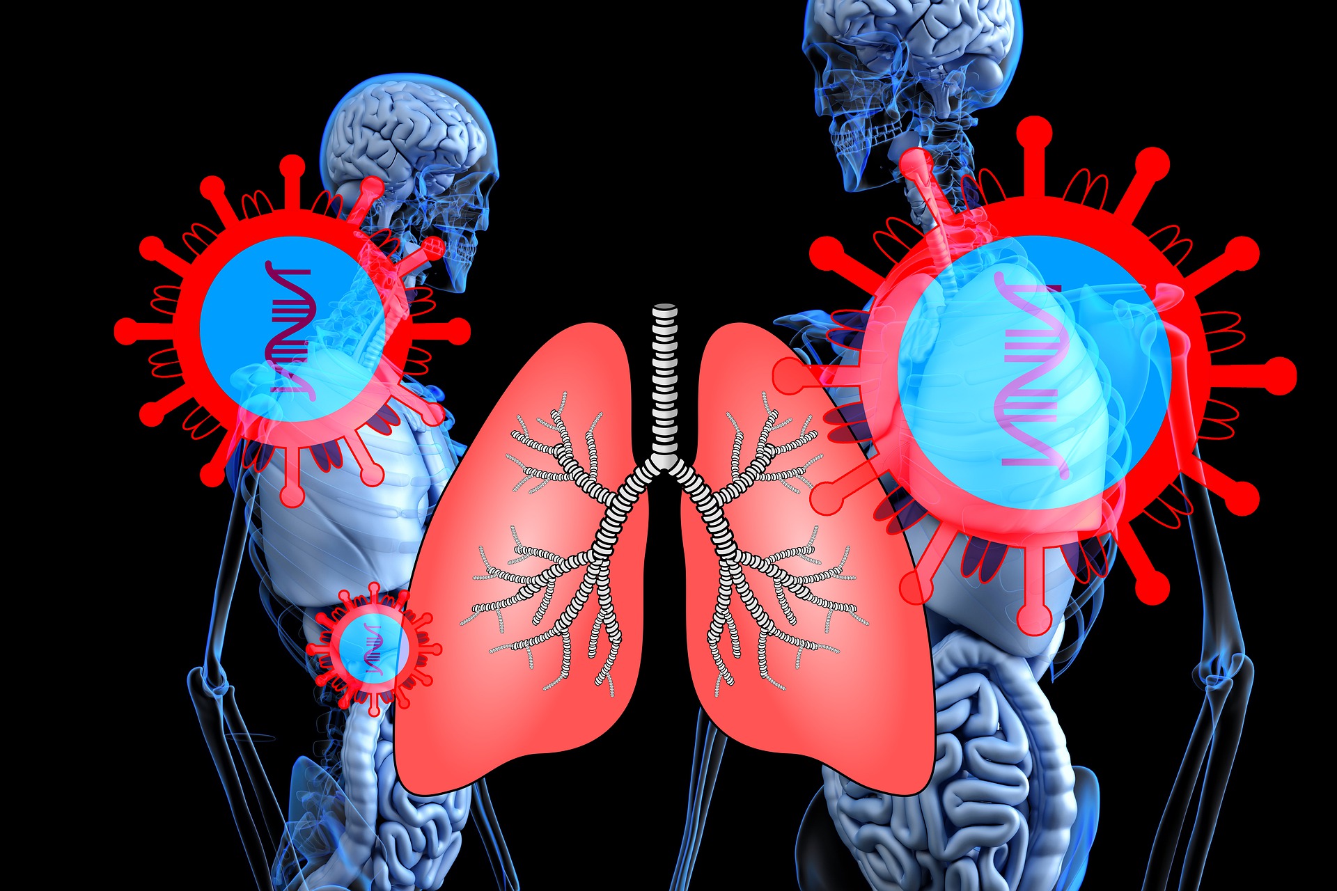 Un sistema respiratorio fortalecido ayudará a enfrentar al covid-19 de mejor manera. (Foto Prensa Libre: Pixabay)