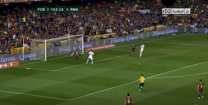 En 2011 Cristiano Ronaldo anotó el gol que le dio la Copa del Rey al Real Madrid. (Foto Prensa Libre: Youtube)
