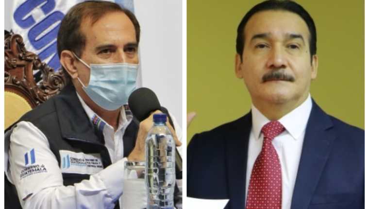 Rodolfo Galdámez y Héctor Marroquín, exviceministros de Salud. (Foto Prensa Libre: Hemeroteca PL)