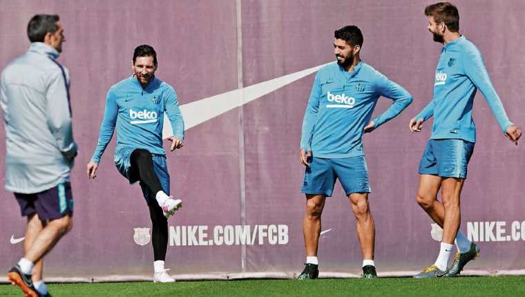 Ernesto Valverde entrenó a Lionel Messi y lo considera una de sus mejores experiencias en el futbol. (Foto Prensa Libre: Hemeroteca PL)