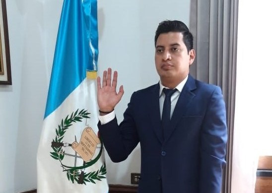 Érick José Mario Tzun de León, gobernador de Quetzaltenango. (Foto Prensa Libre: Secretaria General de la Presidencia) 
