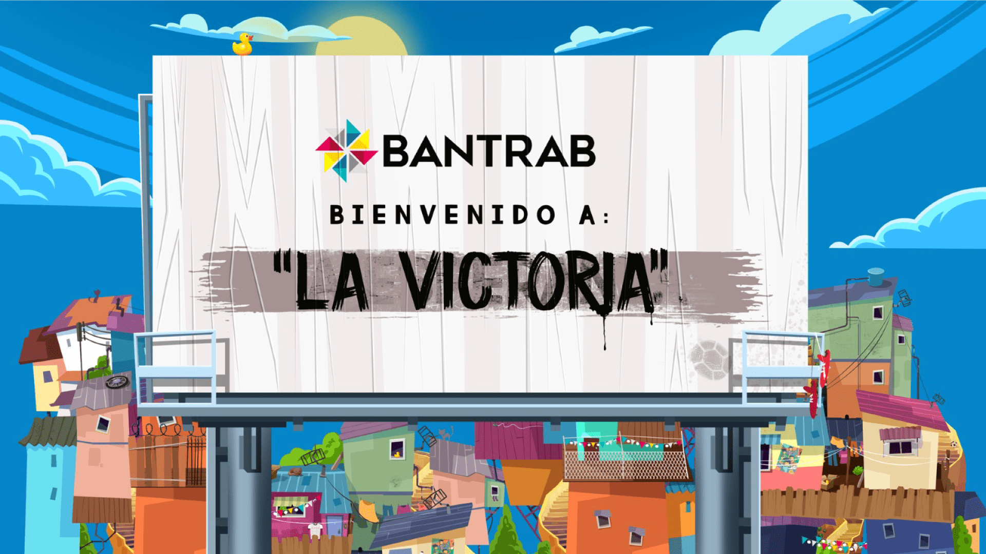 Bantrab presentó la primera serie animada, que busca enaltecer los valores como la responsabilidad. Foto  Prensa Libre: Cortesía