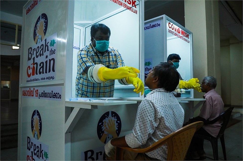 El estado de Kerala a logrado controlar la propagación del virus mucho mejor que en el resto de India. Getty Images