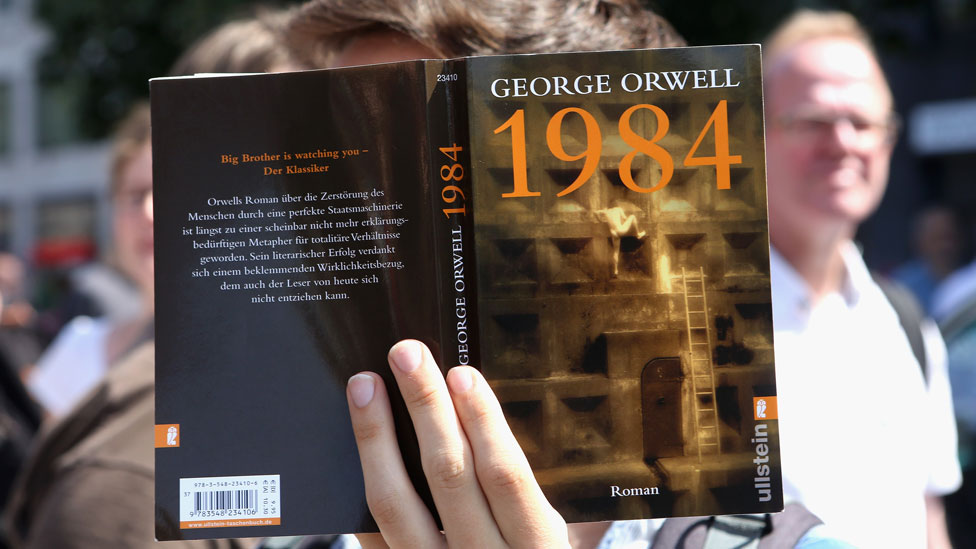 La ficción de George Orwell, publicada en 1949, se basó en hechos reales. GETTY IMAGES