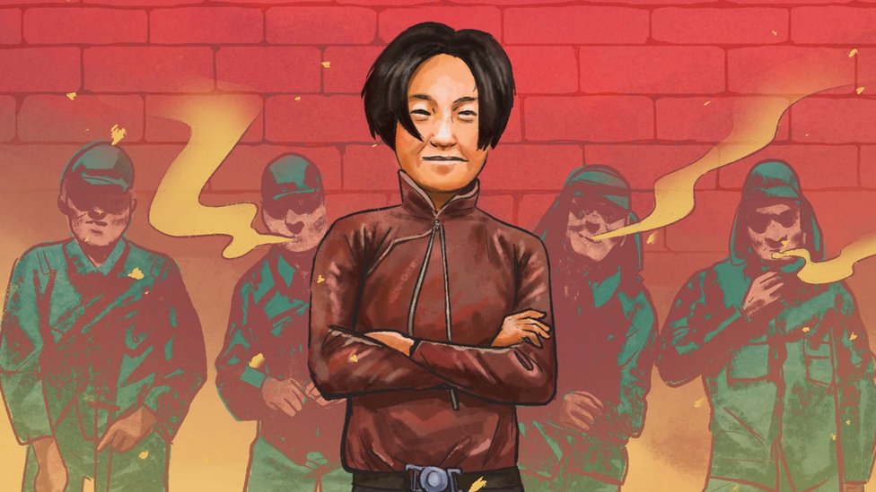 La imagen de Cheng Benhua sonriendo momentos antes de su ejecución es icónica.