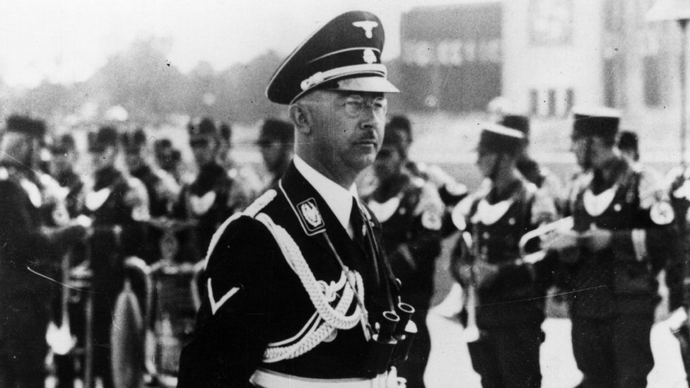 Heinrich Himmler fue jefe de las SS nazi y arquitecto del Holocausto. (Foto Prensa Libre: Getty Images)