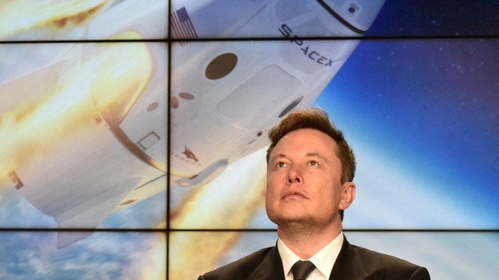 La NASA contrató a SpaceX, la empresa del multimillonario Elon Musk para que sea el html5-dom-document-internal-entity1-quot-endtaxihtml5-dom-document-internal-entity1-quot-end que ponga en órbita a sus astronautas. REUTERS