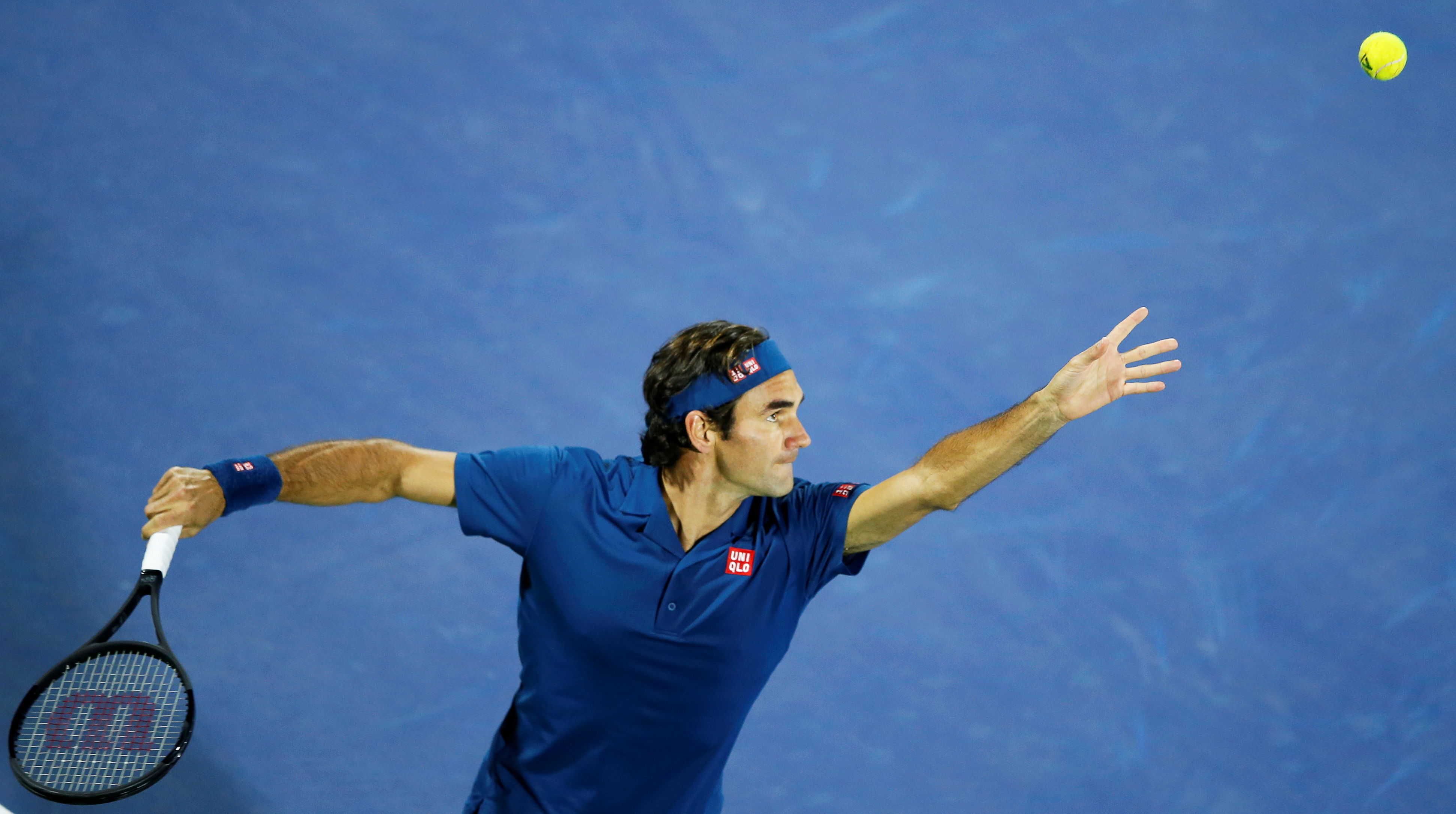Roger Federer, tenista suizo. Foto Prensa Libre: EFE.