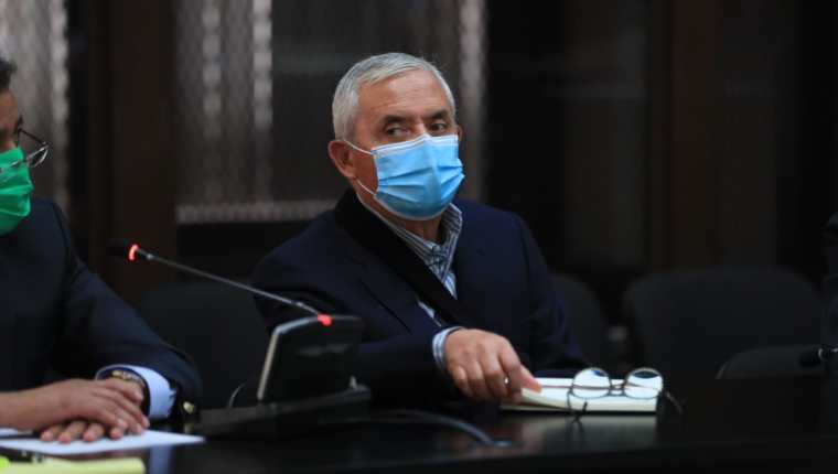 Otto Pérez Molina, es procesado por el caso Cooptación. (Foto Prensa Libre)