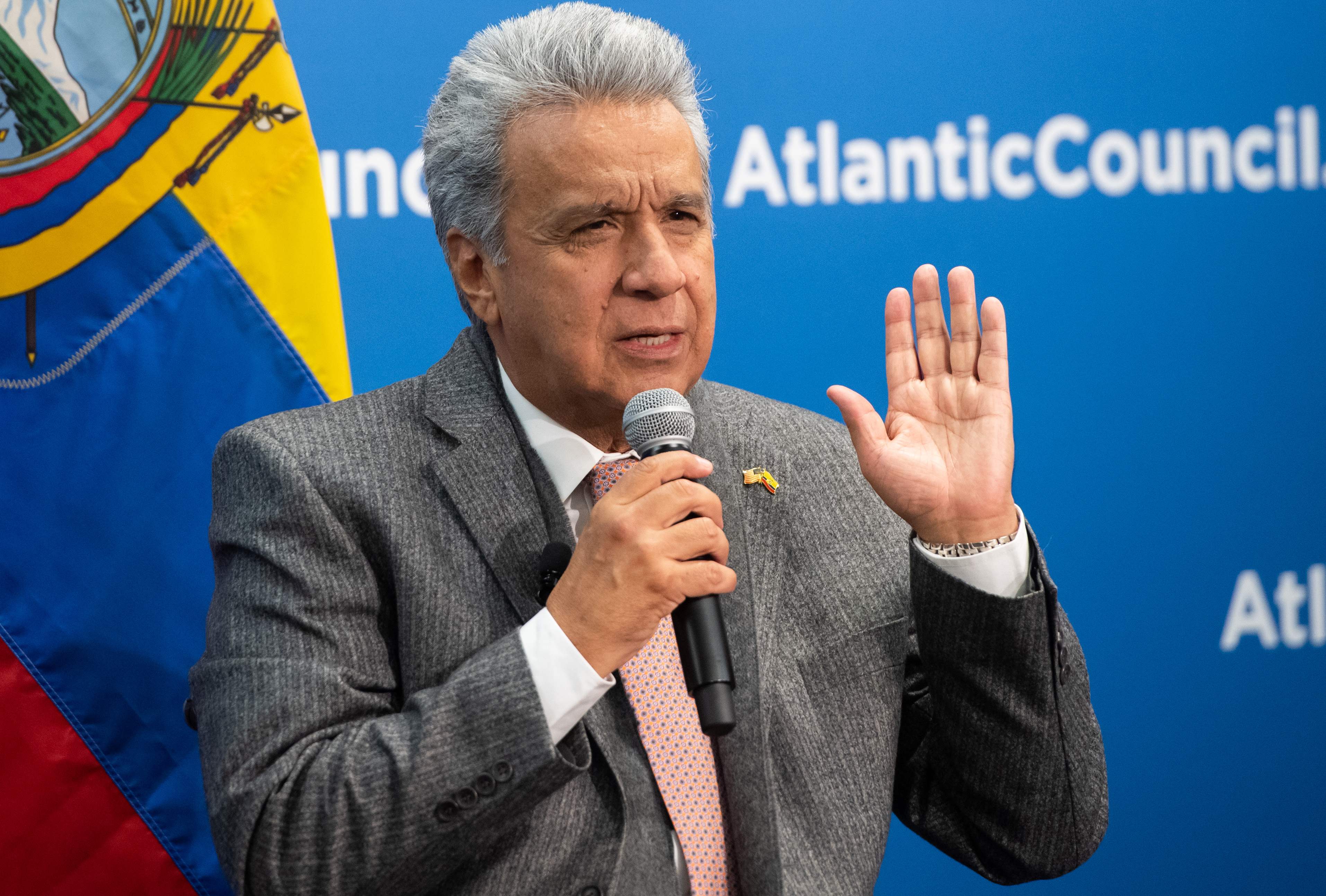 Lenín Moreno, presidente de Ecuador. (Foto Prensa Libre: AFP)