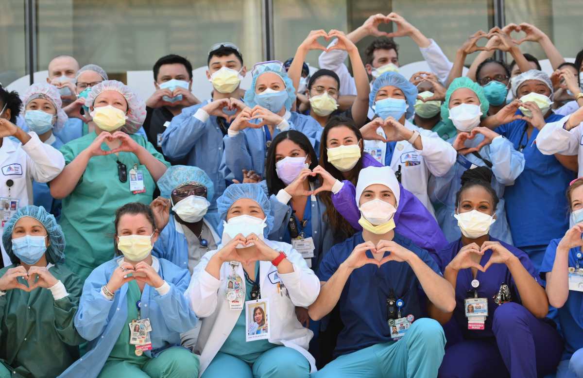 Fotogalería: una celebración atípica del Día Internacional de la Enfermera