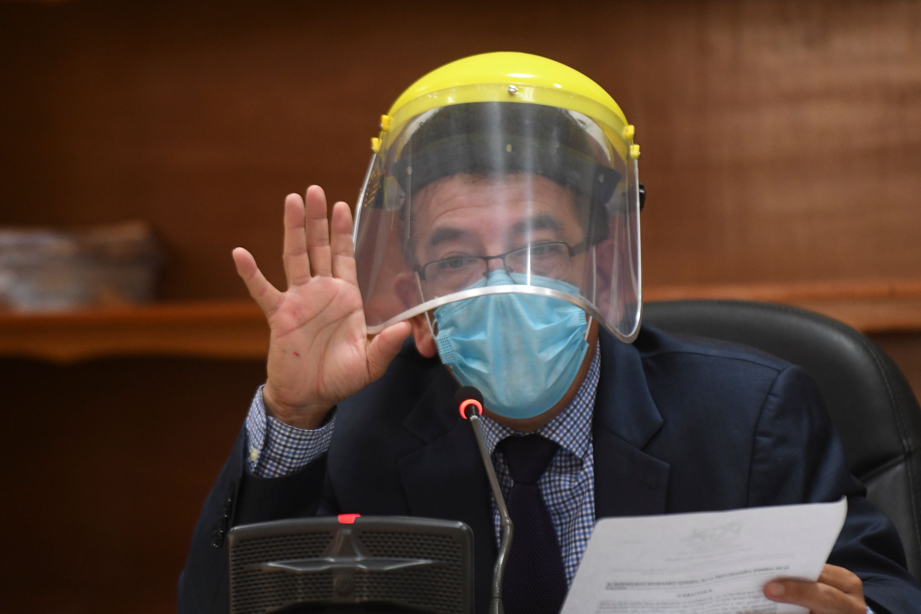 El juez Miguel Ángel Gálvez fue separado del caso Manipulación de Justicia. (Foto Prensa Libre: Hemeroteca PL)