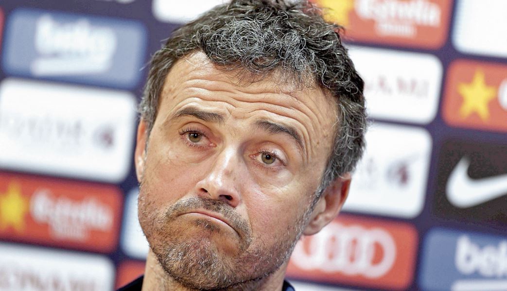 A Luis Enrique, técnico de la Selección de España, no le gusta el futbol sin público. (Foto Prensa Libre: Hemeroteca PL)