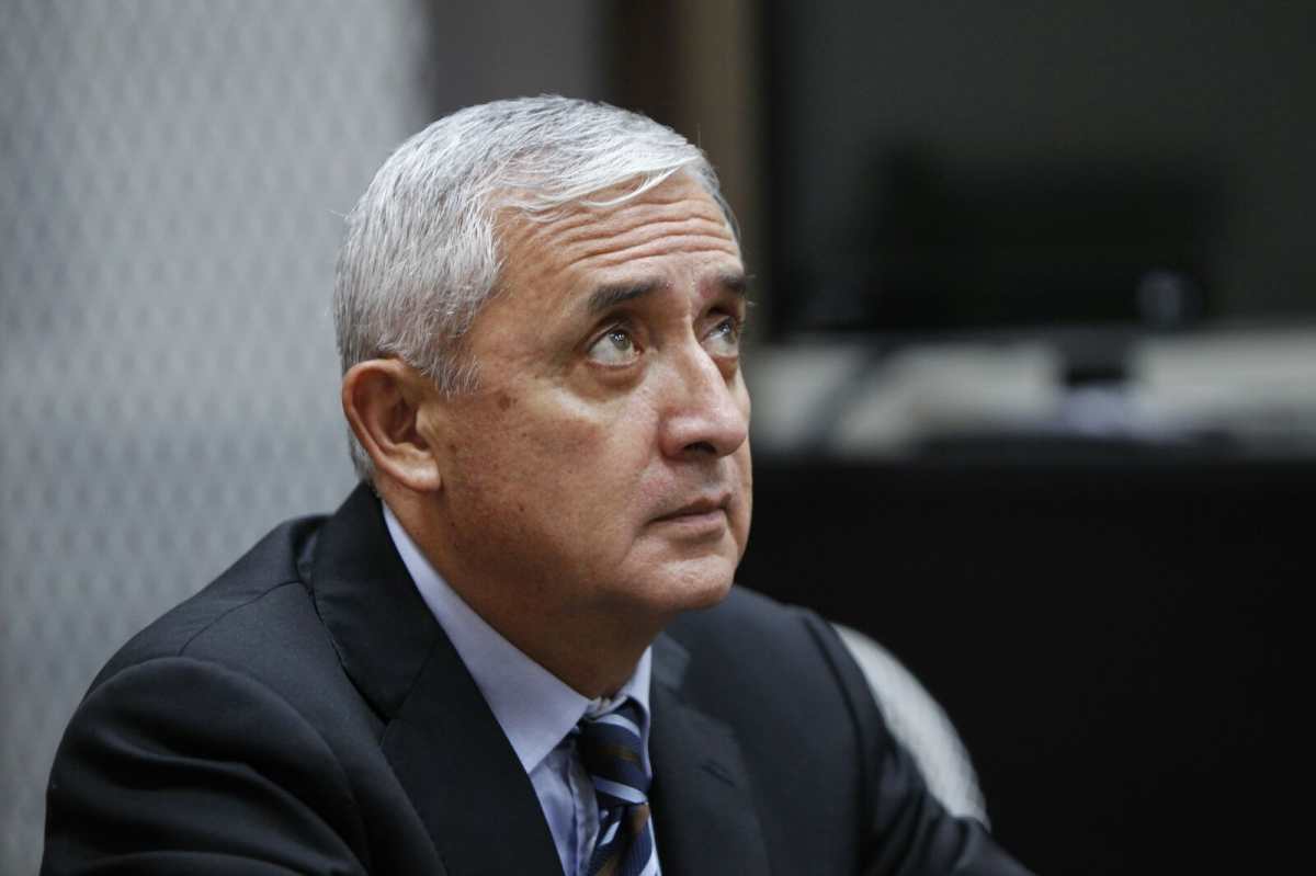 Expresidente Otto Pérez Molina pasará la Navidad en la cárcel de Mariscal Zavala