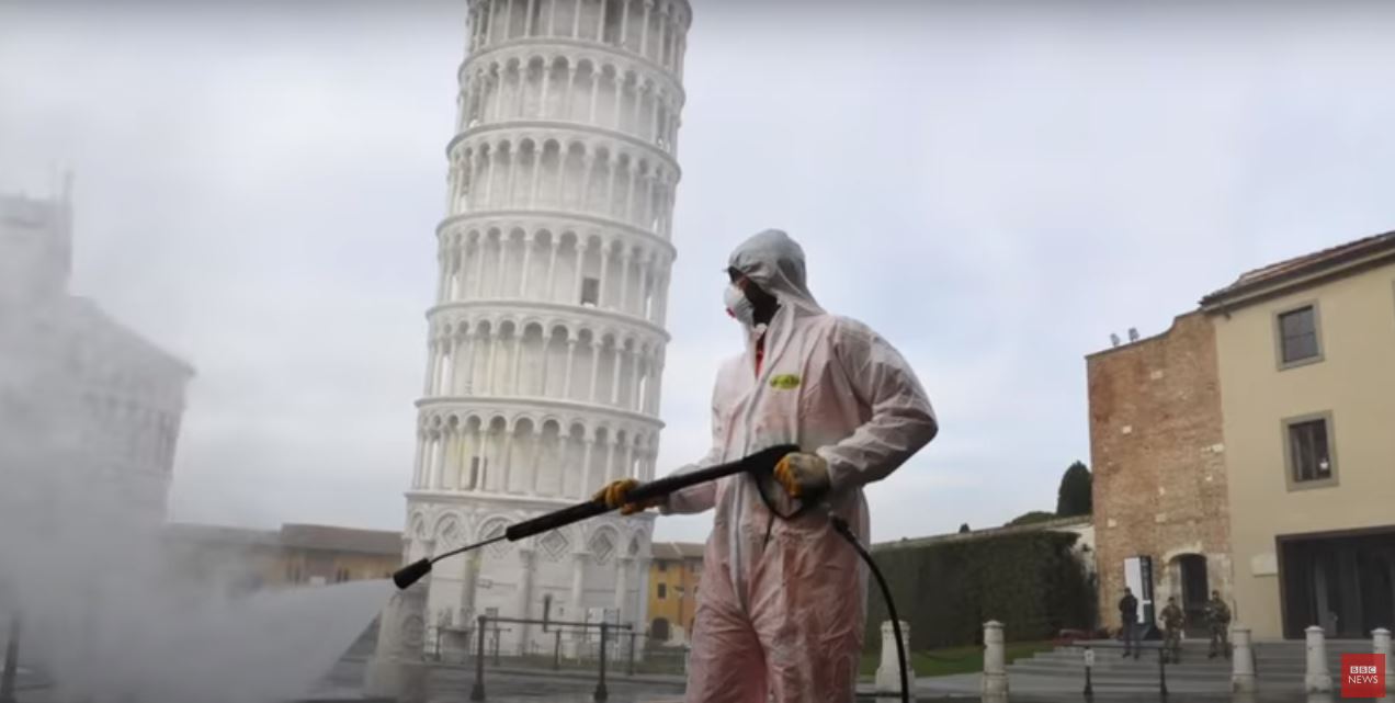 Imagen de la Torre de Pisa en Italia