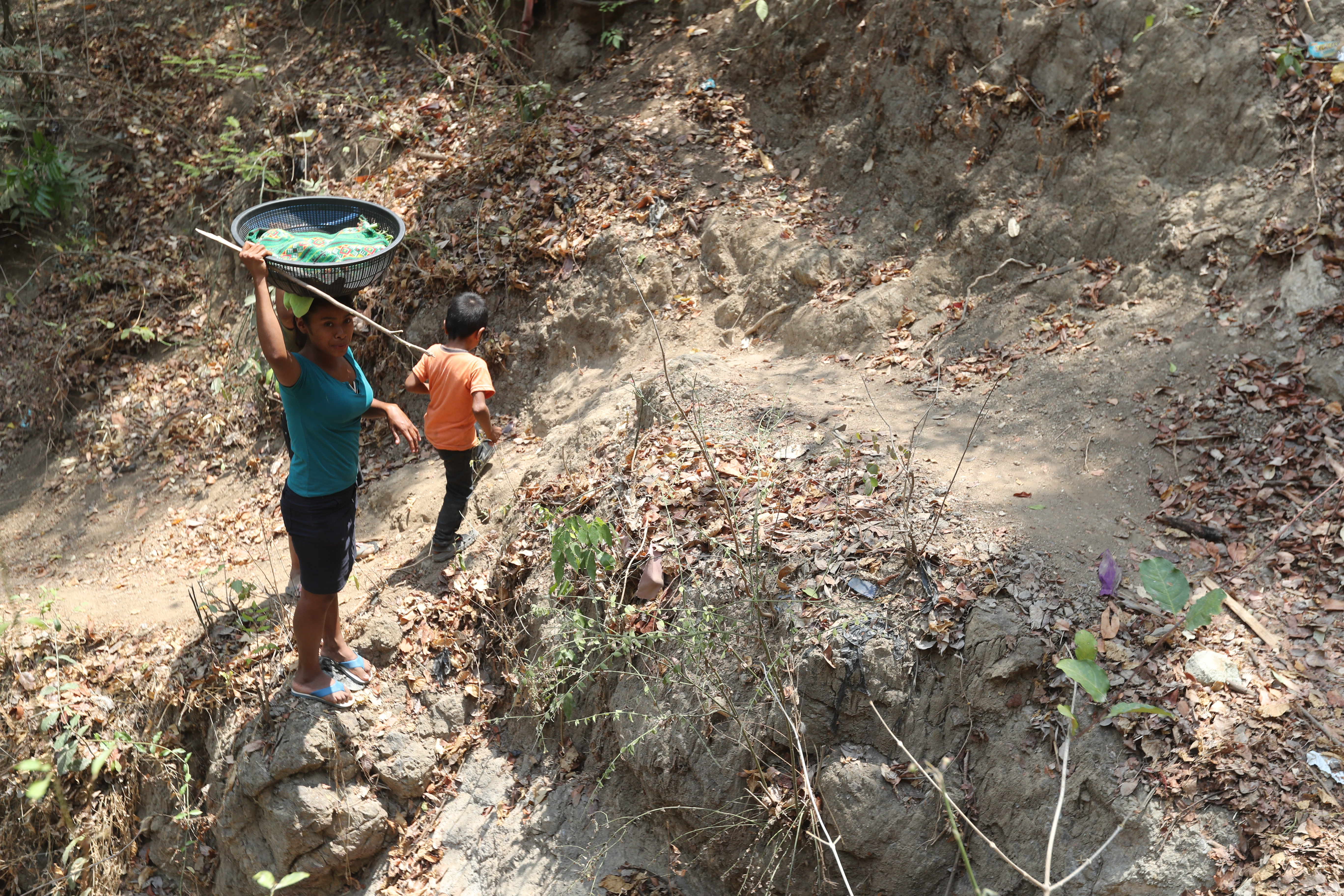 La inseguridad alimentaria afecta principalmente en las áreas rurales, donde la mayoría de la población subsiste de la agricultura familiar. (Foto Prensa Libre: Érick Ávila)