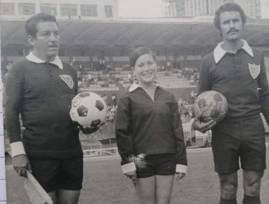 Gloría Ramírez, quien fue la primera mujer árbitro de Guatemala, falleció a los 70 años. (Foto Familia Ramírez). 