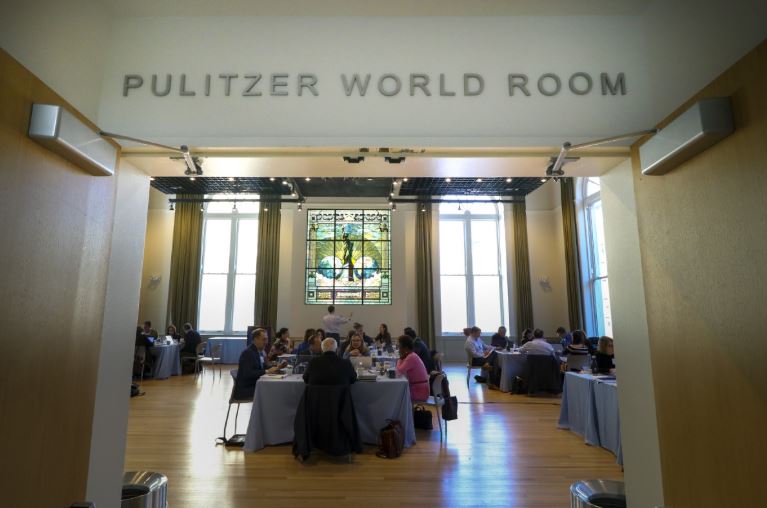La sala Pulitzer en la Universidad de Columbia. (Foto Prensa Libre: Jose López/Pulitzer)