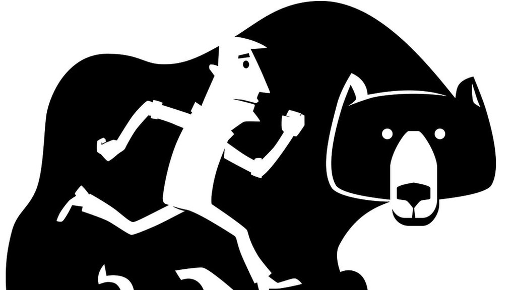 html5-dom-document-internal-entity1-quot-endSale, perseguido por un osohtml5-dom-document-internal-entity1-quot-end es quizás la acotación escénica más famosa de la historia. Foto:Getty Images