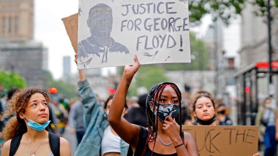 Protestas por la muerte de George Floyd se han dado en varias partes del mundo.