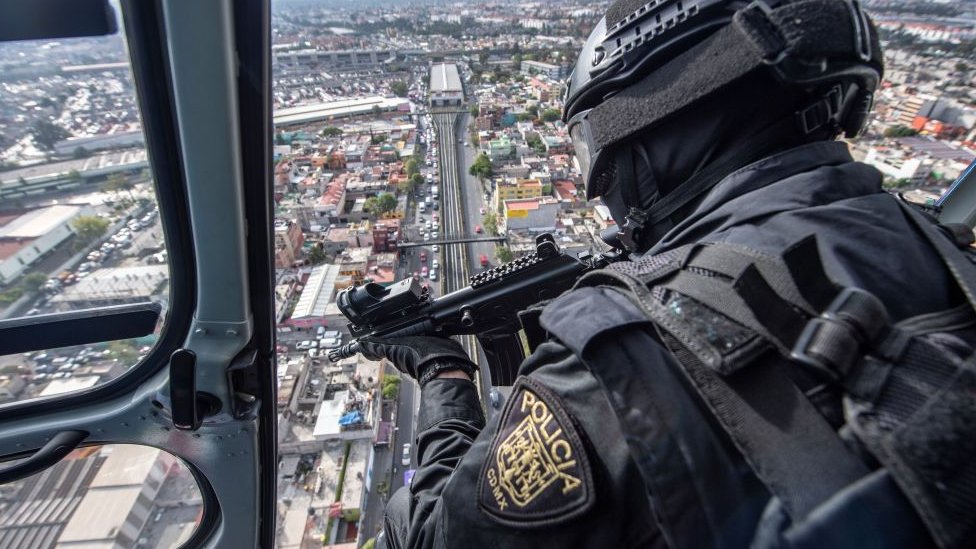 El caso de México es emblemático de la cada vez mayor militarización de la seguridad pública. (Foto Prensa Libre: AFP)