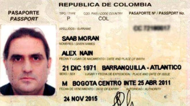 El abogado colombiano Alex Saab fue detenido este viernes. (Foto Prensa Libre: BBC)