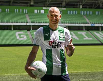 Robben, sobre su vuelta al futbol: “Lo hago por amor al Groningen”
