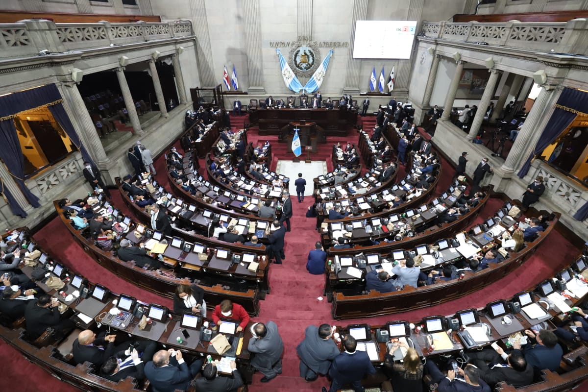 El proceso para la elección de magistrados se prevé que será tardado en el Congreso. (Foto Prensa Libre: Congreso)