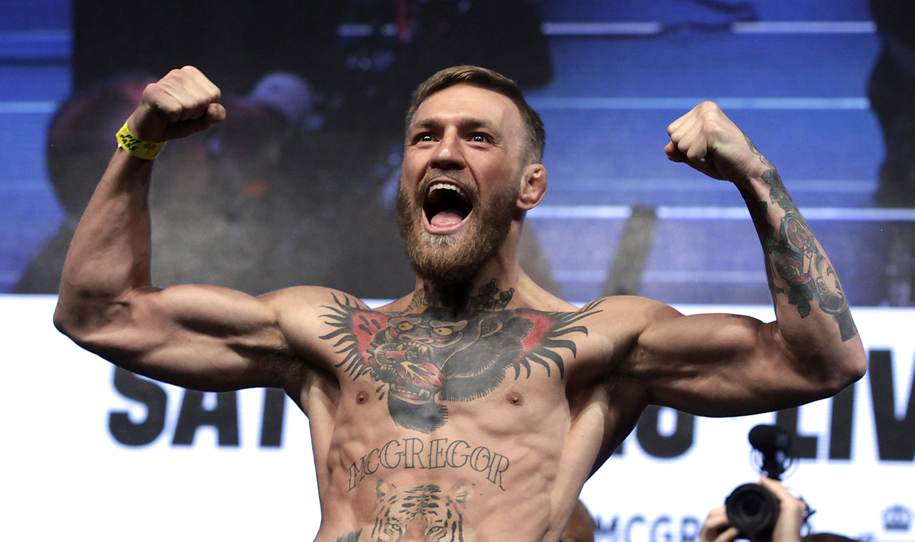 El luchador Connor McGregor anunció su retiro este sábado. (Foto Prensa Libre: AFP)