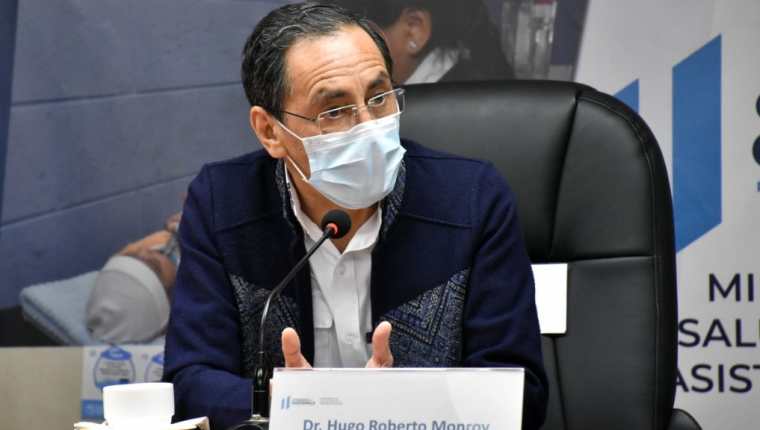 Hugo Monroy, ministro de Salud, señalado por trabajadores del Departamento de Epidemiología por no transparentar la información que se maneja por la pandemia de coronavirus (Foto Prensa Libre: Hemeroteca PL)