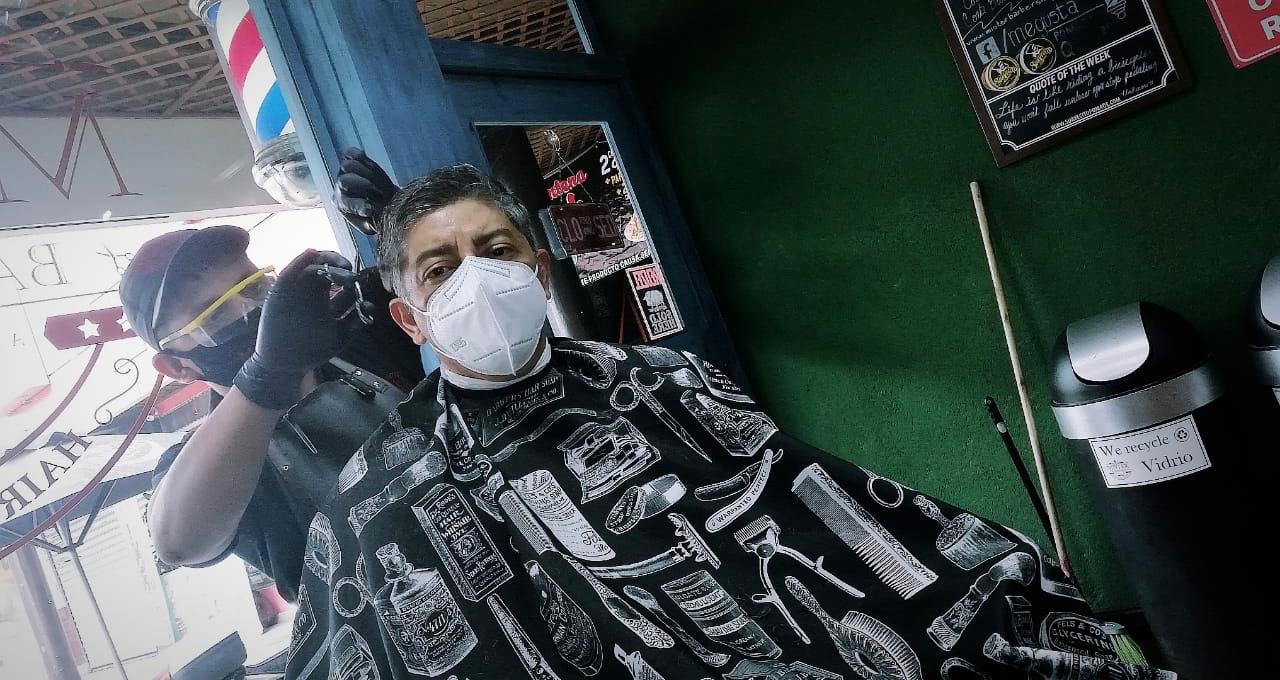 Mister Barber Shop tiene 17 sucursales en Guatemala, y en un webinar compartirán su expansión. (Foto Prensa Libre: cortesía Mister Barber Shop)