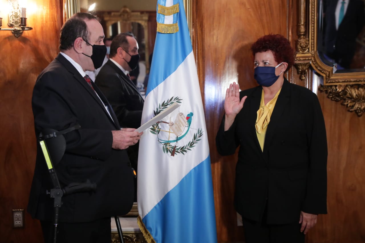 Amelia Flores fue viceministra de Salud en el gobierno de Óscar Berger. Fotografía: Presidencia. 