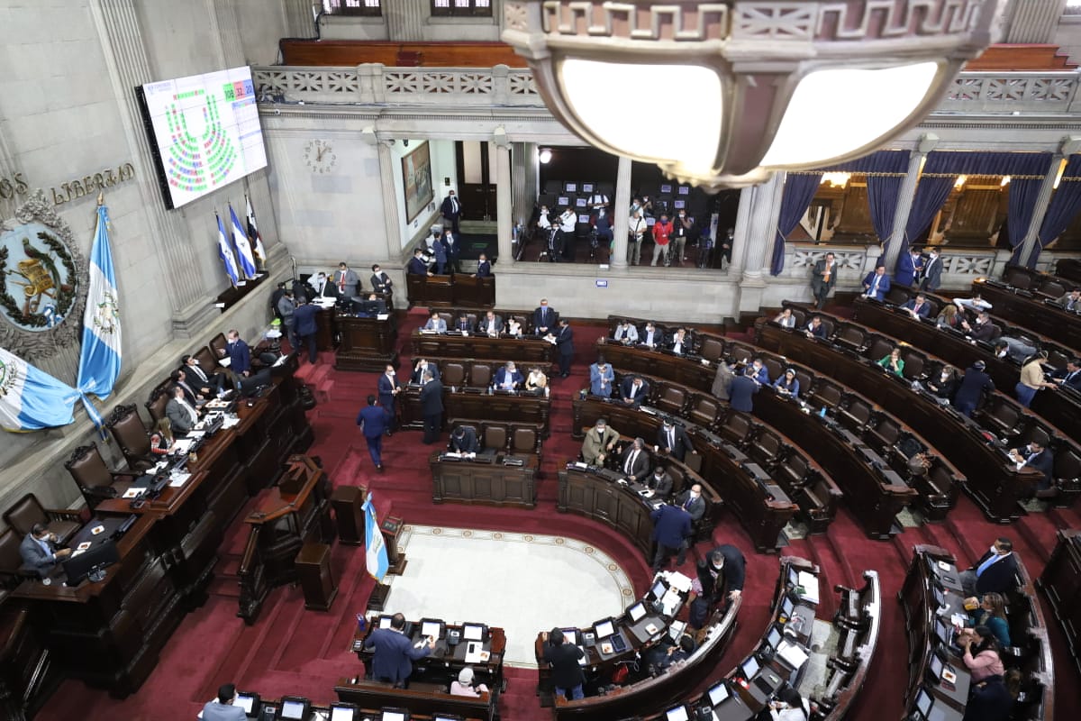Diputados podrian sesional el miércoles para tratar de aprobar el estado de Calamidad Pública (Foto Prensa Libre: Hemeroteca PL)