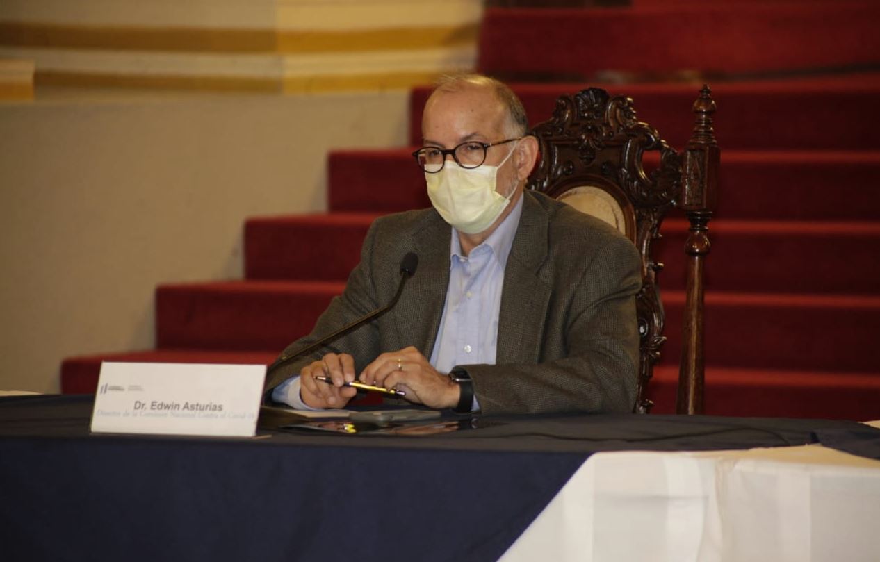 Edwin Asturias, epidemiólgo que fue nombrado comisionado presidencial contra el coronavirus. (Foto Prensa Libre:  Noe Medina)