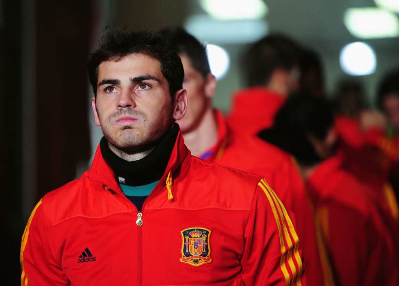 Iker Casillas recordó el momento cuando ingresó a la cancha para enfrentar a Honduras en el 2010. Foto Iker Casillas.