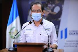El ministro de Salud, Hugo Monrroy, en conferencia confirmó que hay 509 casos nuevos de coronavirus en Guatemala. (Foto Prensa Libre: Hemeroteca PL)