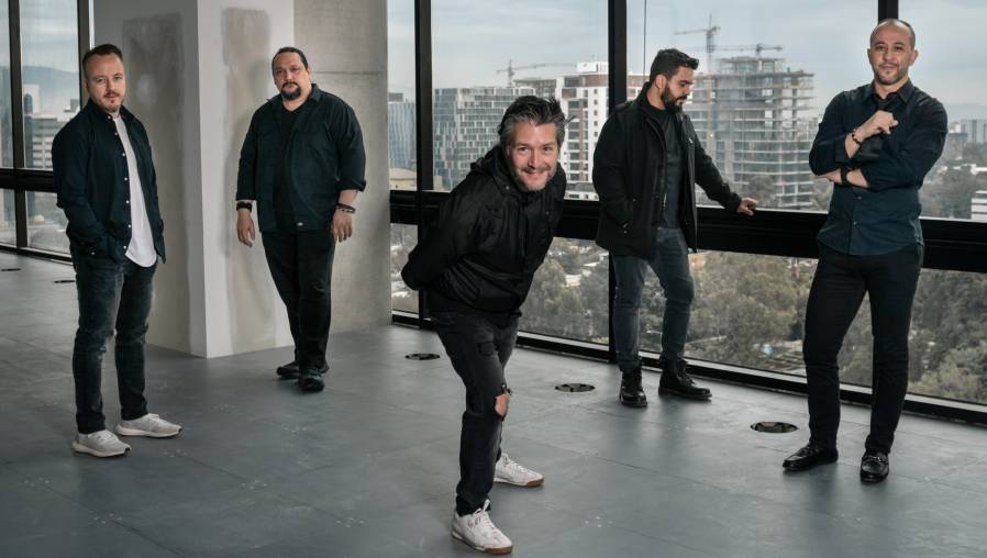 La banda guatemalteca Fábulas Áticas promociona "Humanos", su nuevo material discográfico. (Foto Prensa Libre: Cortesía Diego Díaz Durán)