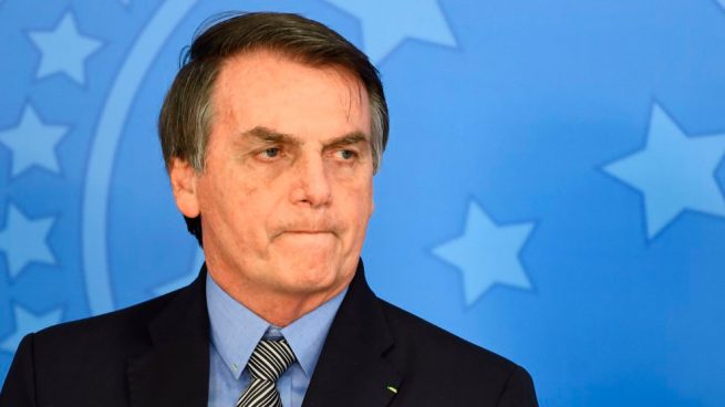 Jair Bolsonaro, presidente de Brasil. (Foto Prensa Libre: AFP)