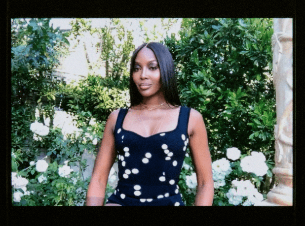 Naomi Campbell, fotografiada en su casa en Los Ángeles, a través de FaceTime, el 9 de junio de 2020. (Gioncarlo Valentine/The New York Times)
