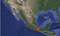 El epicentro del temblor fue reportado en México. (Foto Prensa Libre: INEGI)