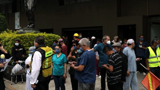 Sismo de 7.5 sacude a México y añade más ansiedad a la pandemia. (Foto Prensa Libre: Arturo Luna / Forbes México)