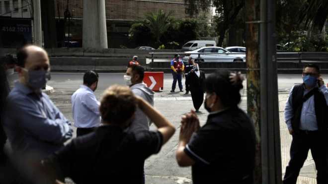 Periférico Norte, colonia Lomas de Chapultepec. (Foto Prensa Libre: Iván Luna/Forbes México)