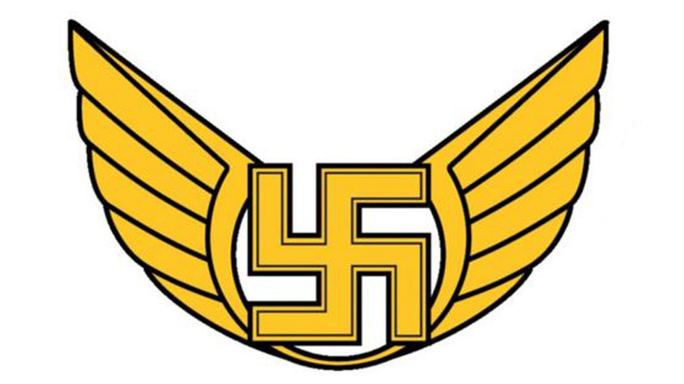 Este era el emblema del Comando de la Fuerza Aérea de Finlandia (FAF), que dejó de usarse más de 70 años después del final de la Segunda Guerra Mundial. MINISTERIO DE DEFENSA DE FINLANDIA