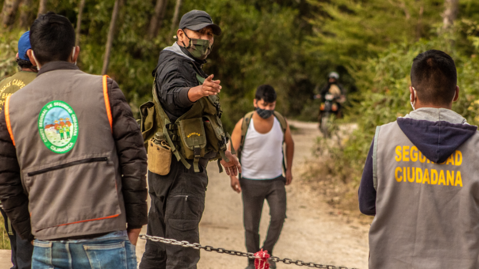 La seguridad ciudadana es una costumbre de la región de Cajamarca. (Foto Prensa Libre: Franz Trotamundos)