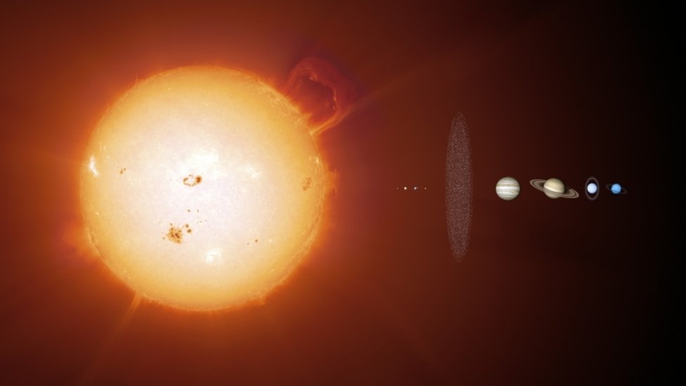 Las manchas solares son una de las características principales de la actividad de los ciclos solares.  BBC