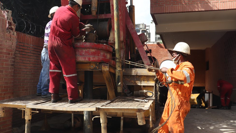 Para obtener agua a veces hay que perforar por encima de los cien metros de profundidad. (Foto Prensa Libre: G. D. Olmo)