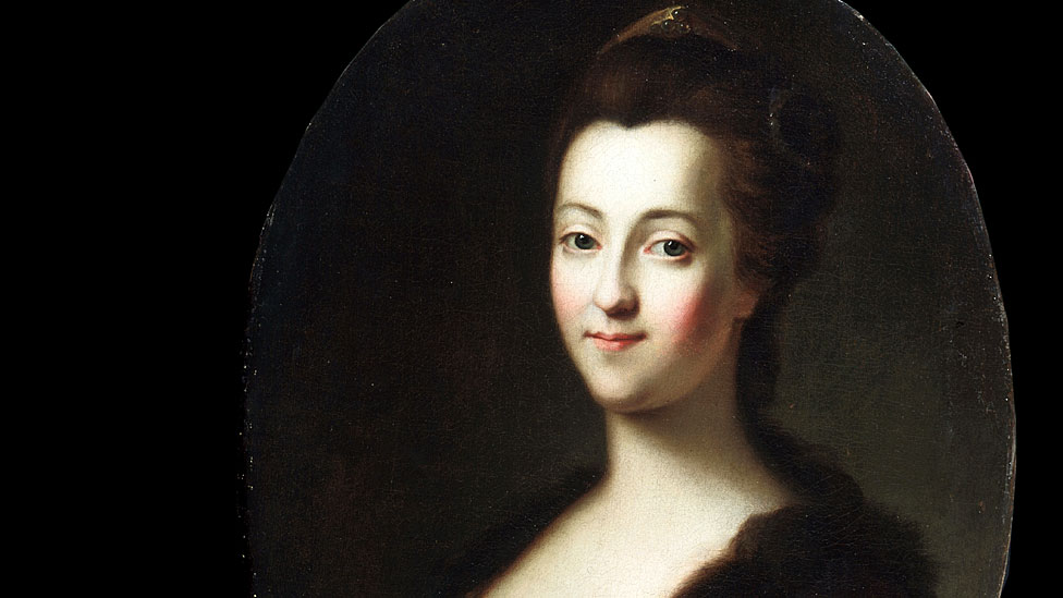 Catalina la Grande (1729-1796), quien llegó al trono en 1762. A los 14 años de edad, Catalina, una princesa alemana, fue elegida para ser la esposa de Pedro III de Rusia. Getty Images