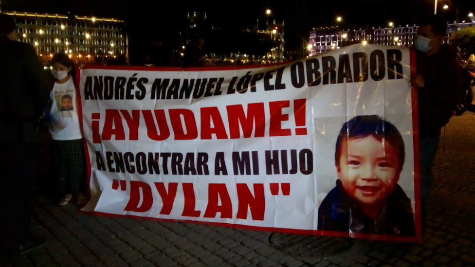 La madre de Dylan pidió ayuda al presidente López Obrador. (Foto Prensa Libre: BBC)