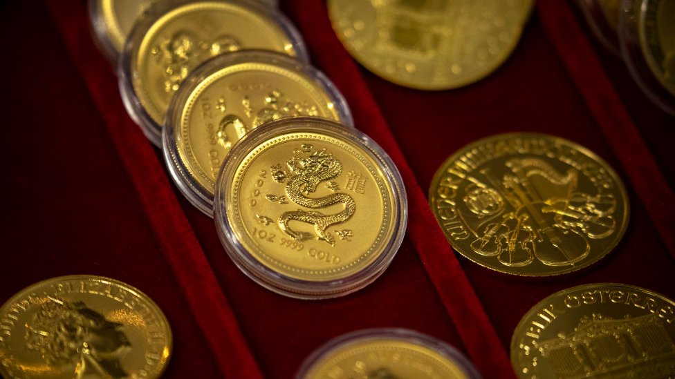 El oro alcanzó esta semana un nuevo máximo histórico en US$1.944 por onza.